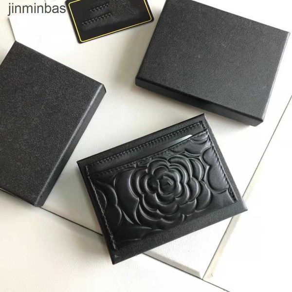 Luxury Design Bag Shop en gros et au détail 19 Cartes Small Fragrance Classic Fashion Caviar Cowhide Mouton Cuir CF Change Wallet Femme