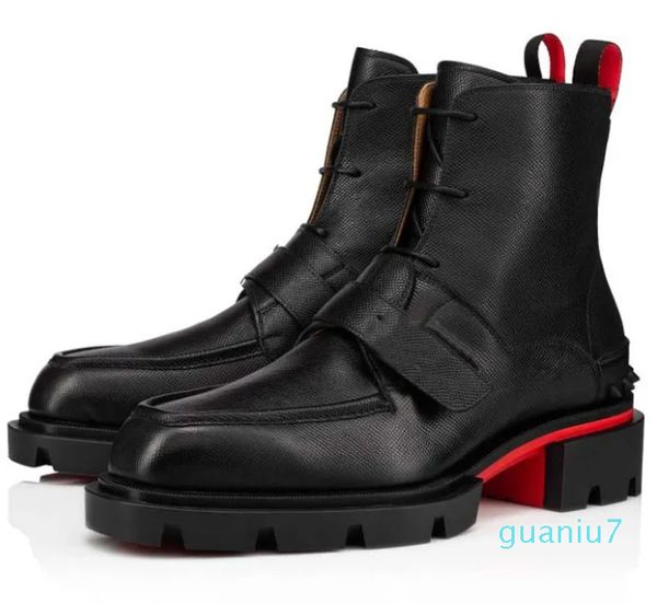 Design de luxe hommes bottines bas chaussures en cuir noir pointes baskets mocassins