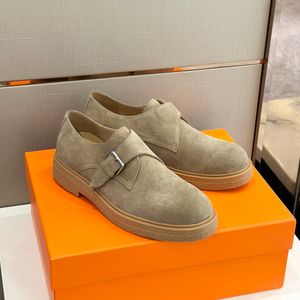 Luxe design loafers van rundleer voor heren Vrijetijdsschoenen