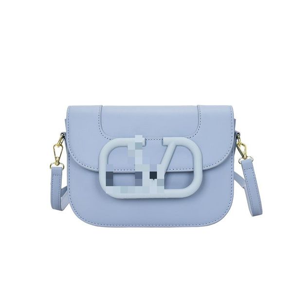 Bolso cuadrado pequeño de diseño de lujo, bolso cruzado simple, bolso pequeño cruzado para mujer, bolso de moda