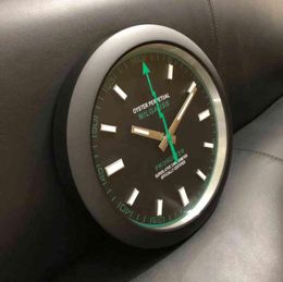 Design de lujo reloj de pared moderno Horloge Murale Milgauss Quartz Movimiento súper silencioso G2205121537295