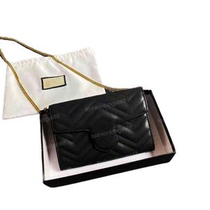 Luxe ontwerp portemonnee in 2022 handtassen ketting schoudertassen ontwerpers crossbody tas stijl vrouwen en portemonnee nieuwe stijl