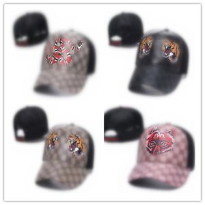 Diseño de lujo Sombreros Moda Béisbol Unisex Gorro Clásico Serpiente tigre Diseñadores Gorras Sombreros Hombres Mujeres Cubo Deportes de ocio al aire libre Sombrero z-G2