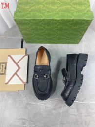 Luxe designer 1953 loafer unisex zwart lederen loafers gouden lage sneakers instappers schoenen met doos