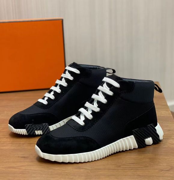 Designer de luxe 19FW Chaussures décontractées Cloudbust Thunder Baskets noires Baskets pour hommes Baskets montantes en caoutchouc léger 3D Hiver Chaussure de randonnée chaude B25 avec boîte