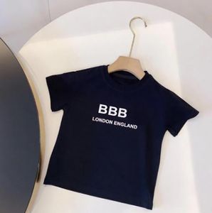 Designer de luxe Babys Vêtements enfants T-shirt rose monogrammé shortt mode marque de mode britannique trésors pour enfants d'été garçon filles chemises