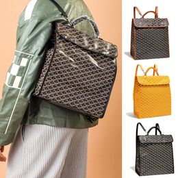 2 de tamaño Luxurys diseñador mochila bolso para libros para mujer bolsos de libros de libros de cuero