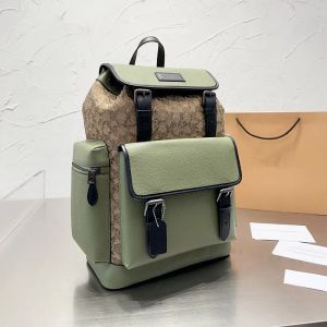 Sac à dos de luxe de styliste avec lettres, sac à dos de luxe de grande capacité, sac de randonnée, cadeau polyvalent, matériau du sac à dos, styles en cuir très bon