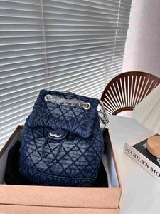 Luxe designer rugzak nieuwe denim rugzak dames boodschappentas mode schoudertassen designer tasketen schooltassen