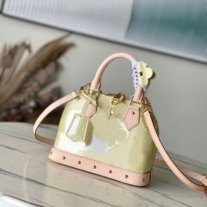 9A Designer Tas Teller Kwaliteit Handtassen Crowhide Dame Schoudertassen 23,5 cm Hoge Imitatie Shell Portemonnee