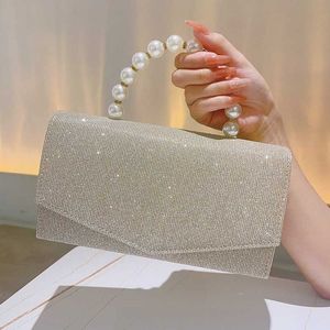Sacs de créateurs de luxe sacs de perle bourse femme argent petit sac à main