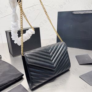 Luxe designer tas cassandre schoudertassen envelop handtassen ketting kruislichaam in reliëf lederen portemonnee