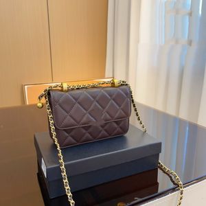 Luxe designertas Chanail 23ss Double Gold Ball Fortune Bag met Crossbody schoudertas Modeketen tas met kaartsleuf wisselsleuf Mini tas