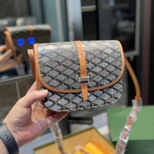 Sac de créateur de luxe Crossbody Bodal Bause Femmes Sac Bager pour femmes Sac à main de haute qualité en cuir Messer Plaid Double Letters Purse