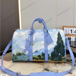 Luxe designer tas dubbele plunjezak koffers reizende handtassen vrouwen grote capaciteit bagage tas bagage waterdichte handtas van hoge kwaliteit