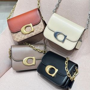 Luxe Designer tas Echt leer sacoche IDOL Dames heren klassieke flap Clutch Bags Cross Body Totes handtas ketting Mini Messenger Avonddame Hobo Schoudertassen