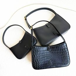 Fashion Underarm Pochette Purse Designer Sac Luxurys Handbag 10a Crocodile en cuir épaule même sac pour femmes
