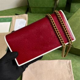 Luxuriöse Designer-Tasche mit gemeinsamem Namen, Geldbörse mit Kette, klassisch, explosive Damen-Umhängetasche, modische Umhängetaschen, die neueste Version