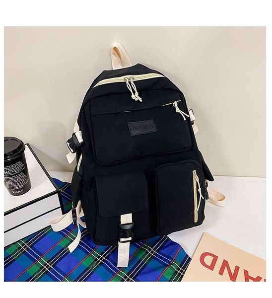 Sac de créateur de luxe Sac à dos de grande capacité pour les femmes version coréenne sac à dos sac à dos polyvalent ins design sens sacs à dos pour étudiants en gros