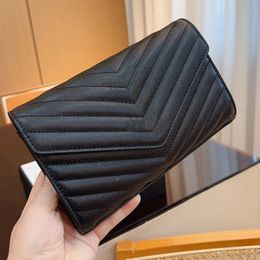 Sac de créateur de luxe sacs à main de luxe de haute qualité en cuir véritable Caviar chaîne sac épaule bandoulière portefeuille femme sac