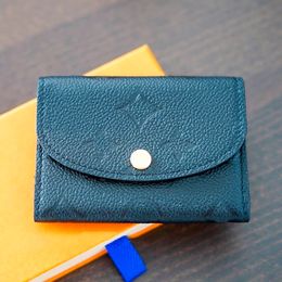 Bolsa de diseñador de lujo M41939 Rosalie Fashion Key Wallets Woman Classic Flap Card Card Bols Bag Mens Gold Coin Mini Titero de tarjetas Mini Tiñador de cartera Puente de bolso Pequeño llavero