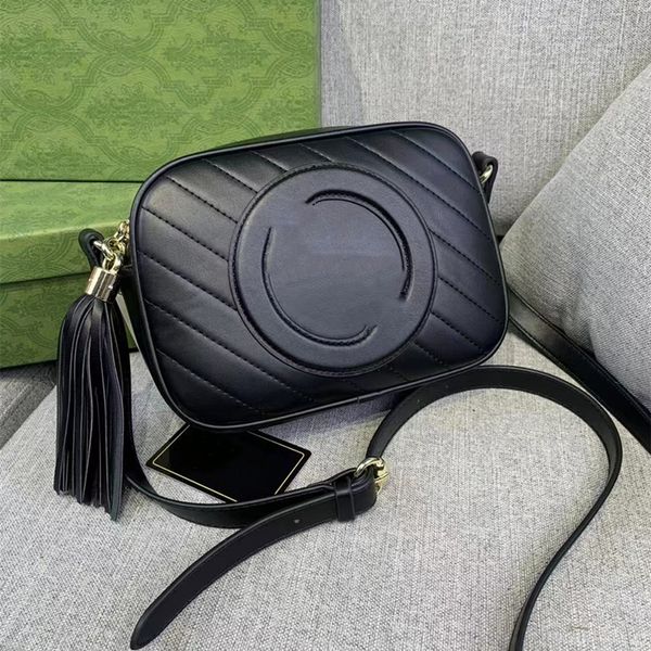 Sac de créateur de luxe Marmont Ophidia Soho disco Camera Tassel Sac épaule hommes Enveloppe en cuir réel le sac fourre-tout portefeuille de sacs à main