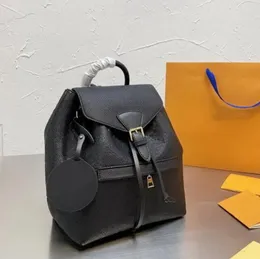 Bolso de diseñador de lujo Mochila para hombres y mujeres Mochila escolar de alta calidad Mochila con alfabeto liso bolso de mano