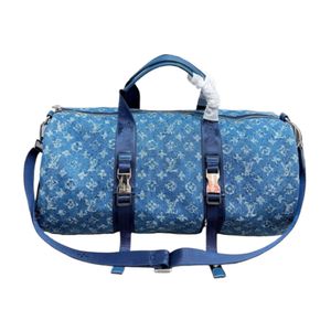 Luxe designer tas mannen dames reistas bewaar alle draagtas met een grote capaciteit tototebag mode denim tas schouder crossbody tassen