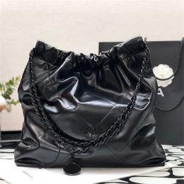 Luxe designer tas Mini Bucket Bags handtas grote vuilniszakken Lamsleer Camellia Totes Hobo dames schouder goud zilveren ketting schuine handtassen portemonnee portemonnee