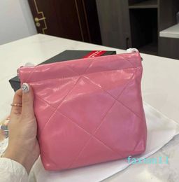 Saco de designer de luxo mini hobo sacos rosa designers tote bolsa feminina pérola corrente crossbody saco moda casual embreagem saco de lixo carteira