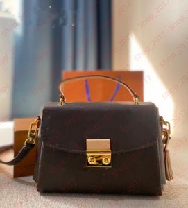 Sacs de créateurs de luxe Croisette Cross Body Portefeuille Femmes Sac à main Messenger Sac à bandoulière Damier Macrame Rabat Petit Fourre-tout Sac à main Gland Fashion Satchel Lady Hobo Sacs