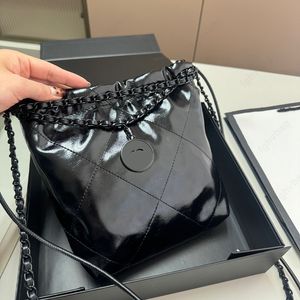 Sacs de créateurs de luxe Sacs de haute qualité Sac à provisions en cuir authentique Fashion DrawString Mini Sac à bandoulière Crossbody Body Chain Bag Hobo Sac pour le sac à main