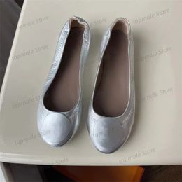 Luxe designer Ballet Flats damesjurk schoenen instappen schoenen dansen schoenen rijschoenen casual schoenen zachte schapenvacht rubberen schoenen