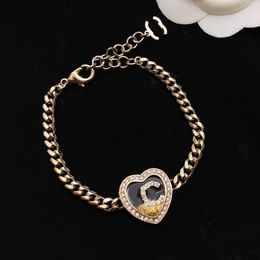 Bracelet de créateur de luxe ouverture ccity Bracelets bijoux femmes femme bracelet à breloques homme lettre C Logo manchette cadeau 45