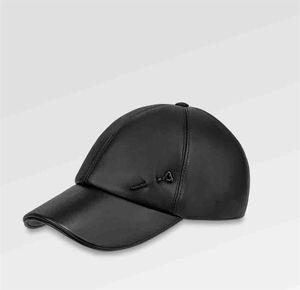 Diseñador de lujo Gorra de béisbol Marca Pin Gorra de cuero Hombres Mujeres Sombreros casuales Sombrero fresco al aire libre Sombreros de ala ancha Casquette unisex