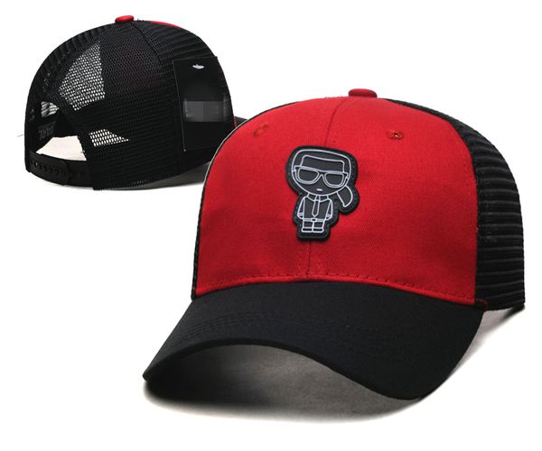 Diseñador de lujo Gorra de béisbol Gorras de algodón Gorro multicolor Estilo clásico Hombres y mujeres Parejas Deportes cómodos y transpirables Marcas de moda Sombreros K-2