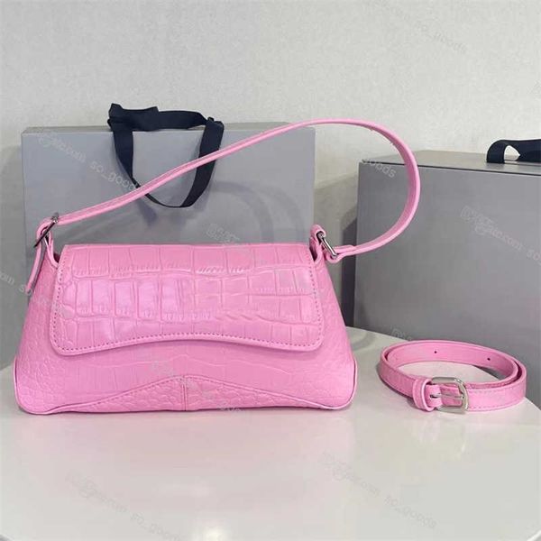 Bolso de lujo del diseñador BB para mujer, bolso bandolera de cuero con estilo, bonito