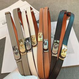 Ceinture de créateur de luxe 2.0cm femmes ceinture designer style commercial ceinture pour femmes tempérament de mode matériau polyvalent ceintures en cuir