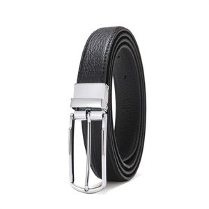 Ceinture de luxe pour femmes en cuir véritable vachette largeur 3,8 cm hommes designers ceintures boucle en bronze argent femmes ceinture cintura cadeau