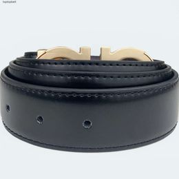 Cinturón de diseñador de lujo con hebilla G para hombre y mujer, cinturones de cuero genuino a la moda, con letras dobles, dorado grande, clásico, 10A