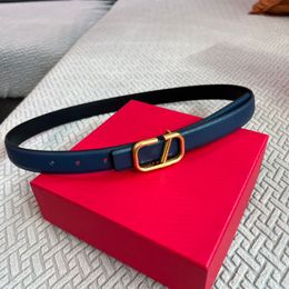 Diseñador de lujo aguja de cinturón Diseñadores de hebillas Cinturones Color sólido clásico Cinturones con letras doradas para mujeres 6 colores Ancho 2.5 cm tamaño 95-115 Casual