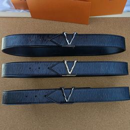 Ceintures de créateurs de luxe hommes en cuir véritable sergé lettre boucle ceinture classique homme femmes robe formelle jean ceinture largeur 3.8 cm de haute qualité