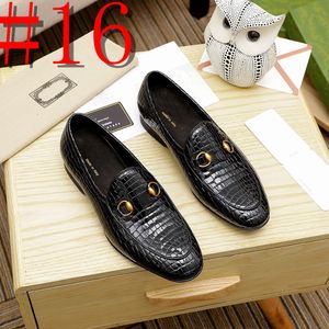 Luxe Designer Zwart Lederen Heren Schoenen voor Bruiloft Formele Oxfords Plus Maat 38-45 Business Casual Kantoor Werkschoenen Instappers Schoenen