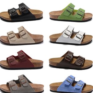 Diseñador de lujo Boston Clogs Zapatillas Plataforma para hombre Mujer Verano Cuero al aire libre Fieltro Sliders Hebilla Correa FlaCasual Birkens Stocks Sandalias Dhgate Flip Flops