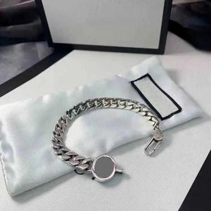 Designer de luxe bracelet charme bracelet cadeau unisexe hip hop bijoux femmes hommes bracelets à la mode lien cubain argent manchette bracelet créateurs de bijoux