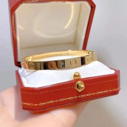 Luxe Designer Armband Modieuze Charmante Vrouwen Titanium Stalen Armband Merk Armband Vrouwen Valentijnsdag Designer Sieraden Gift Classic