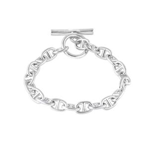 Luxe designer armband voor vrouwen heren bangle charme manchet hoogwaardige china mode keten sieraden stalen platen -liefhebbers neus