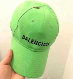 Luxury Designer Brand Cap with Logo Green Letter Baseball Hat Tongue Hat Fashion Fashion Hop Casual Unisex Wholesale Caps al por mayor