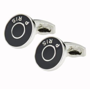 Bouton de manchette de marque de créateur de luxe, bijoux de mode de haute qualité pour hommes et femmes, lettres classiques, boutons de manchette, accessoires de chemise, cadeau exquis de mariage