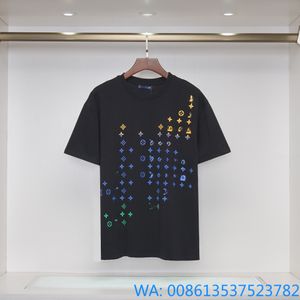 Envío gratis diseñador de lujo marca moda para hombre diseñador para mujer camisetas de moda ropa ropa camiseta damas algodón casual camiseta